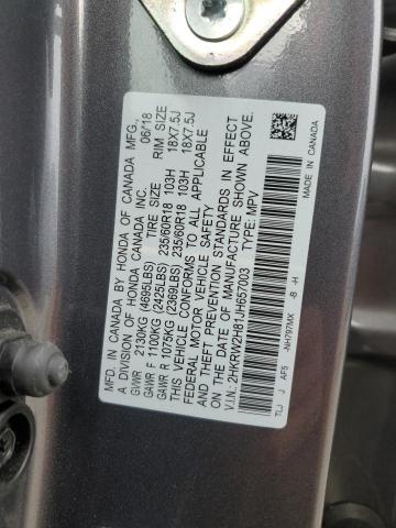 Photo 13 VIN: 2HKRW2H81JH657003 - HONDA CR-V EXL 