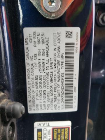 Photo 12 VIN: 2HKRW2H82HH624232 - HONDA CR-V EXL 