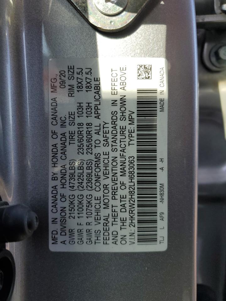 Photo 12 VIN: 2HKRW2H82LH683063 - HONDA CR-V 