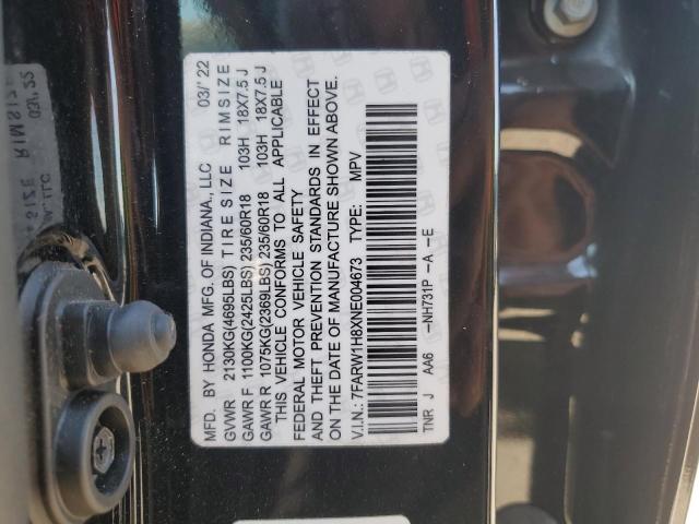 Photo 11 VIN: 2HKRW2H82NH610777 - HONDA CR-V EXL 