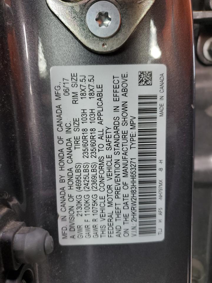 Photo 12 VIN: 2HKRW2H83HH653271 - HONDA CR-V 