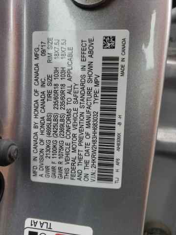 Photo 11 VIN: 2HKRW2H83HH683032 - HONDA CRV 