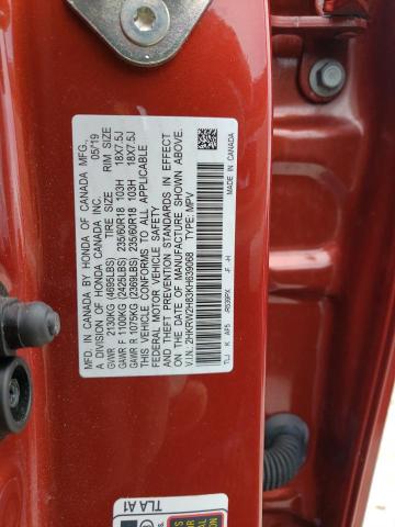 Photo 12 VIN: 2HKRW2H83KH639068 - HONDA CR-V EXL 