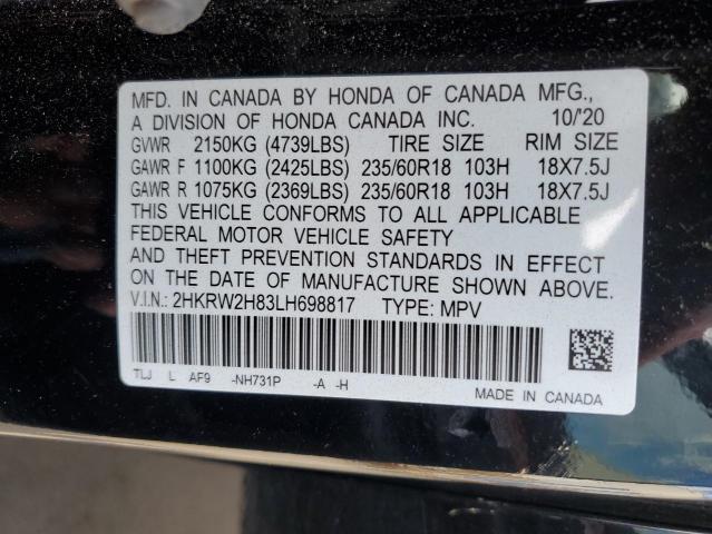 Photo 13 VIN: 2HKRW2H83LH698817 - HONDA CR-V EXL 