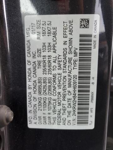 Photo 12 VIN: 2HKRW2H84HH609120 - HONDA CR-V EXL 