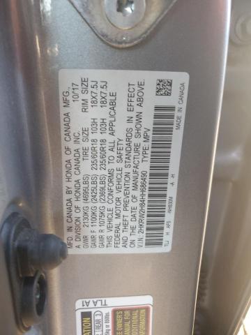 Photo 11 VIN: 2HKRW2H84HH686490 - HONDA CR-V EXL 