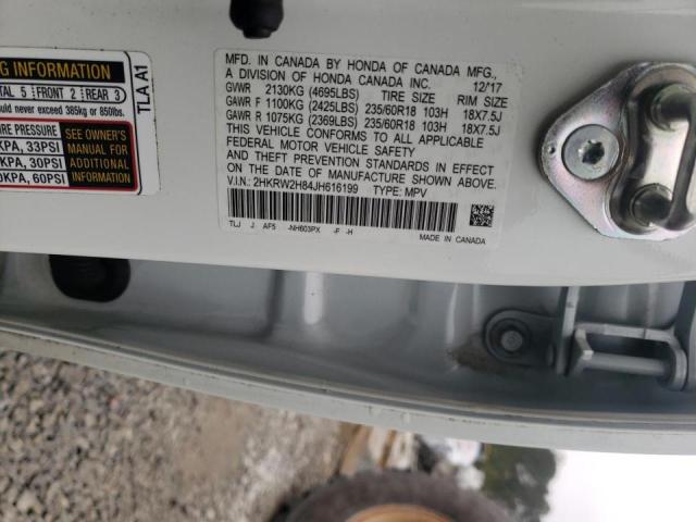 Photo 9 VIN: 2HKRW2H84JH616199 - HONDA CR-V EXL 