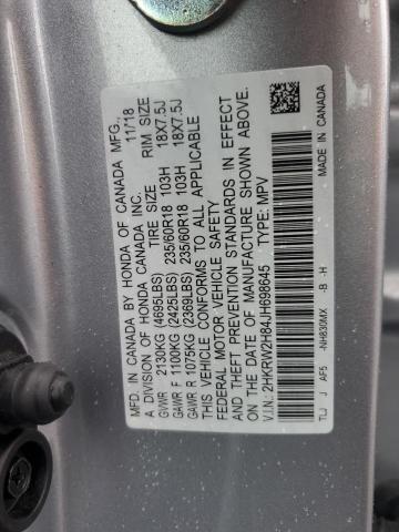 Photo 9 VIN: 2HKRW2H84JH698645 - HONDA CR-V EXL 