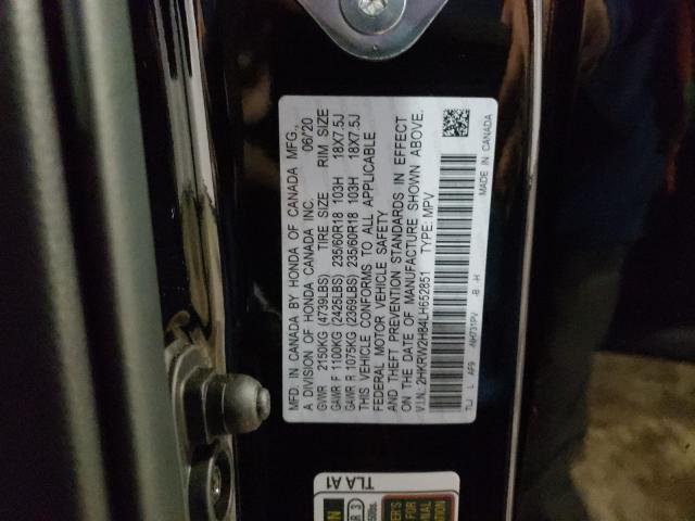 Photo 9 VIN: 2HKRW2H84LH652851 - HONDA CR-V EXL 