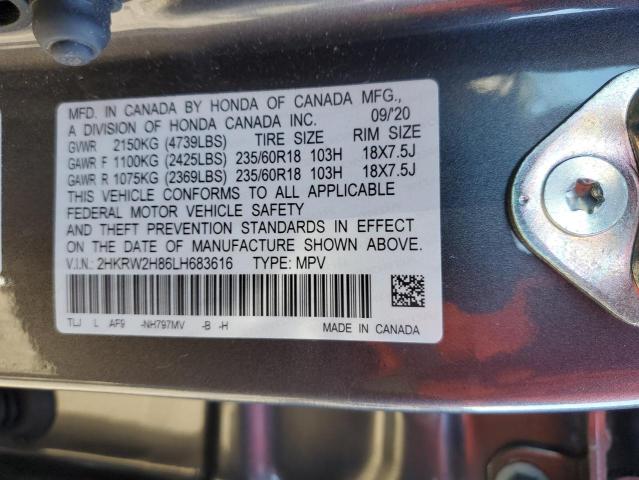 Photo 13 VIN: 2HKRW2H86LH683616 - HONDA CR-V EXL 