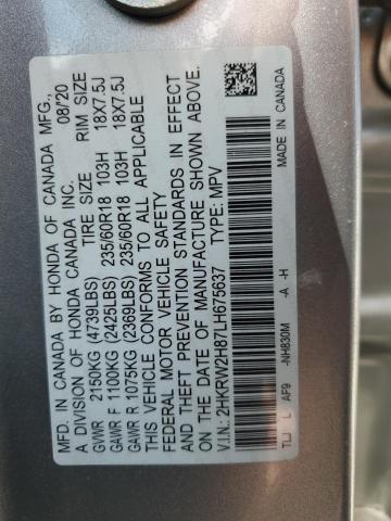 Photo 12 VIN: 2HKRW2H87LH675637 - HONDA CR-V EXL 