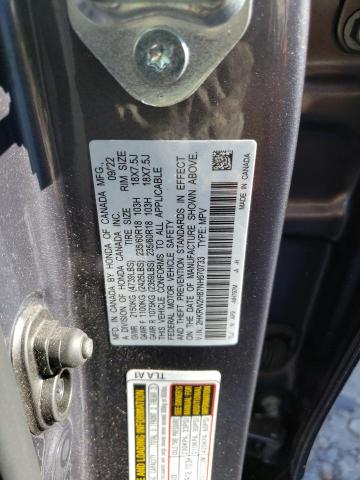 Photo 12 VIN: 2HKRW2H87NH670733 - HONDA CR-V EXL 