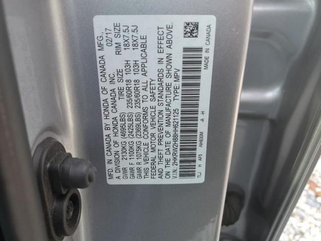 Photo 11 VIN: 2HKRW2H88HH621125 - HONDA CR-V EXL 