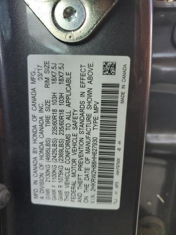 Photo 11 VIN: 2HKRW2H88HH627930 - HONDA CRV 