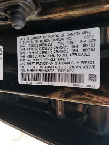 Photo 11 VIN: 2HKRW2H88HH645098 - HONDA CRV 