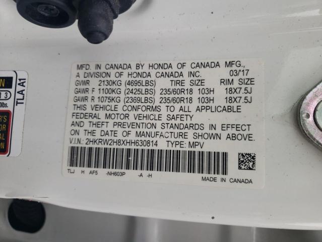 Photo 13 VIN: 2HKRW2H8XHH630814 - HONDA CR-V EXL 