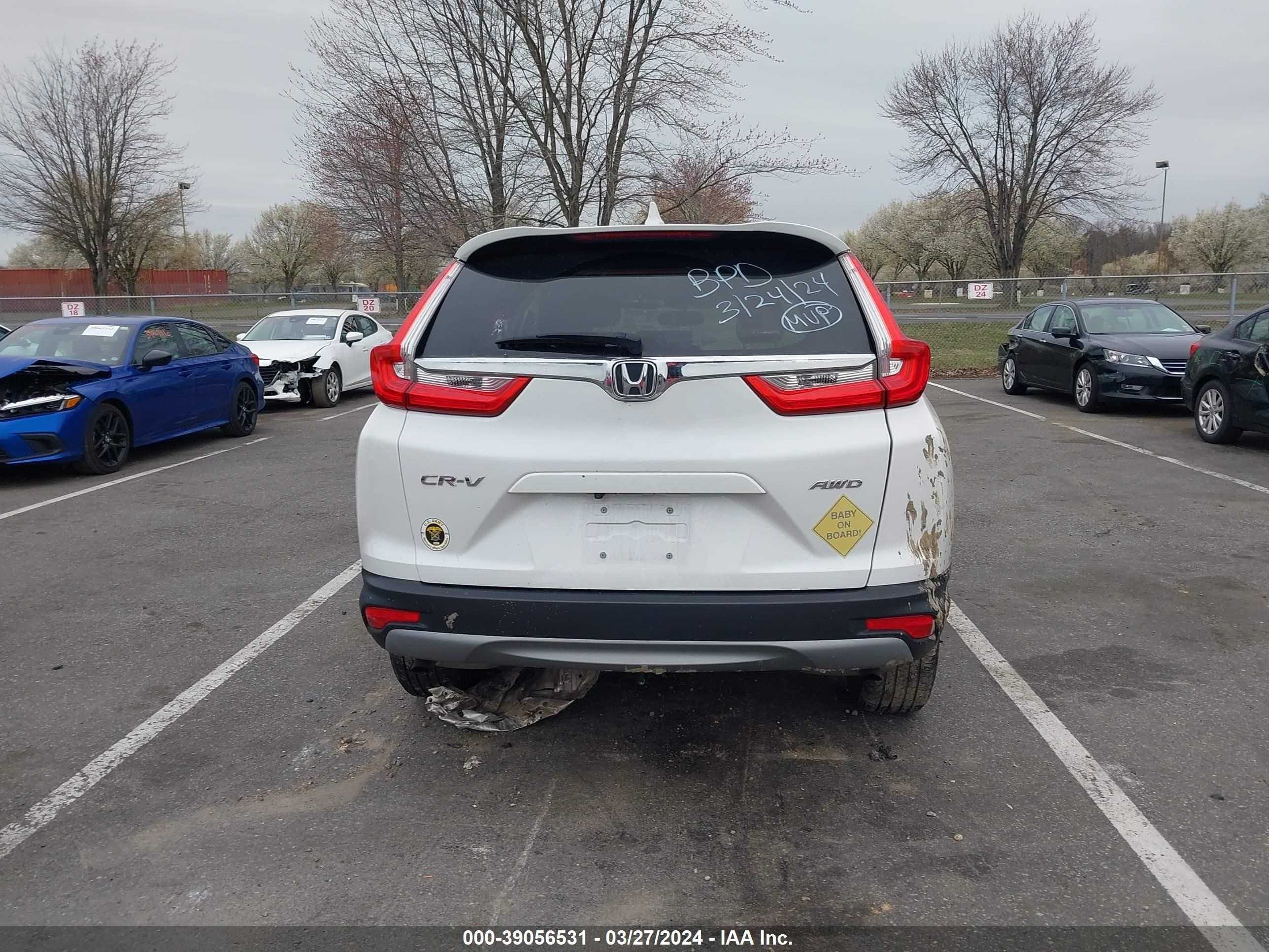 Photo 14 VIN: 2HKRW2H8XKH644560 - HONDA CR-V 