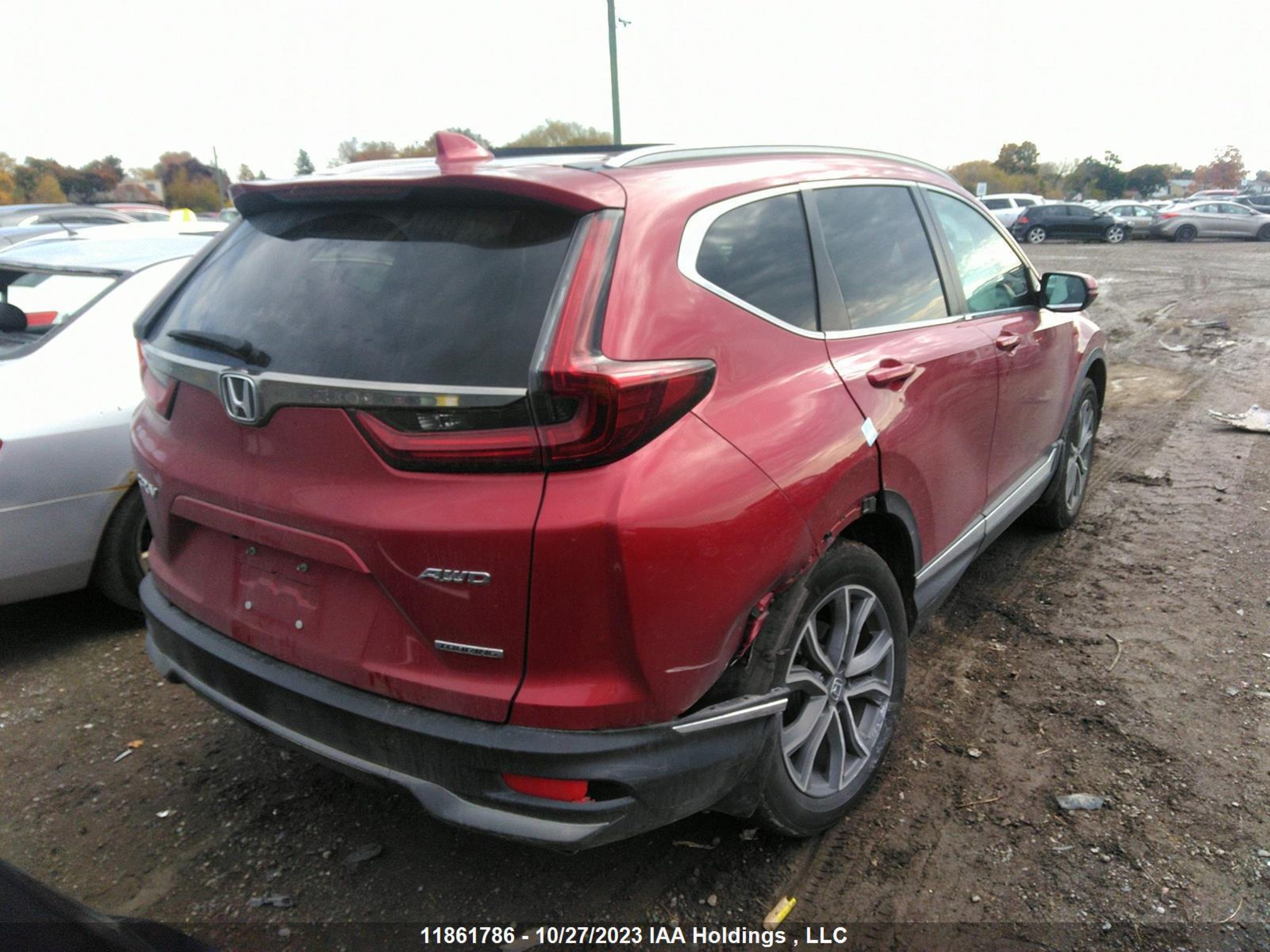 Photo 3 VIN: 2HKRW2H93NH226418 - HONDA CR-V 