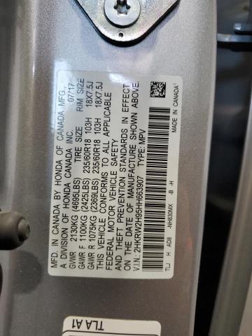 Photo 12 VIN: 2HKRW2H95HH663907 - HONDA CR-V TOURI 