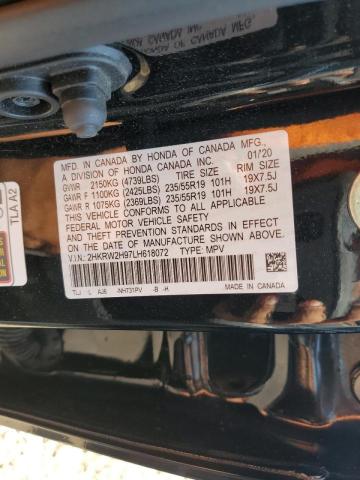 Photo 9 VIN: 2HKRW2H97LH618072 - HONDA CR-V TOURI 