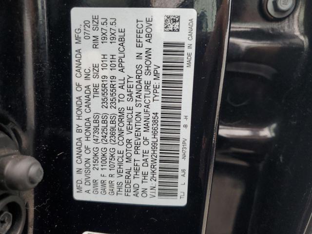 Photo 12 VIN: 2HKRW2H99LH663854 - HONDA CR-V TOURI 