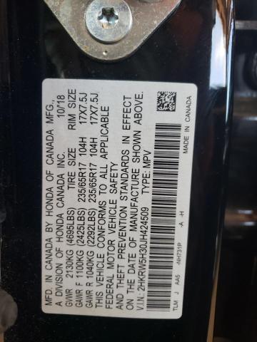 Photo 11 VIN: 2HKRW5H30JH424509 - HONDA CR-V LX 