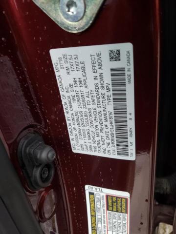 Photo 9 VIN: 2HKRW5H31JH418797 - HONDA CR-V LX 