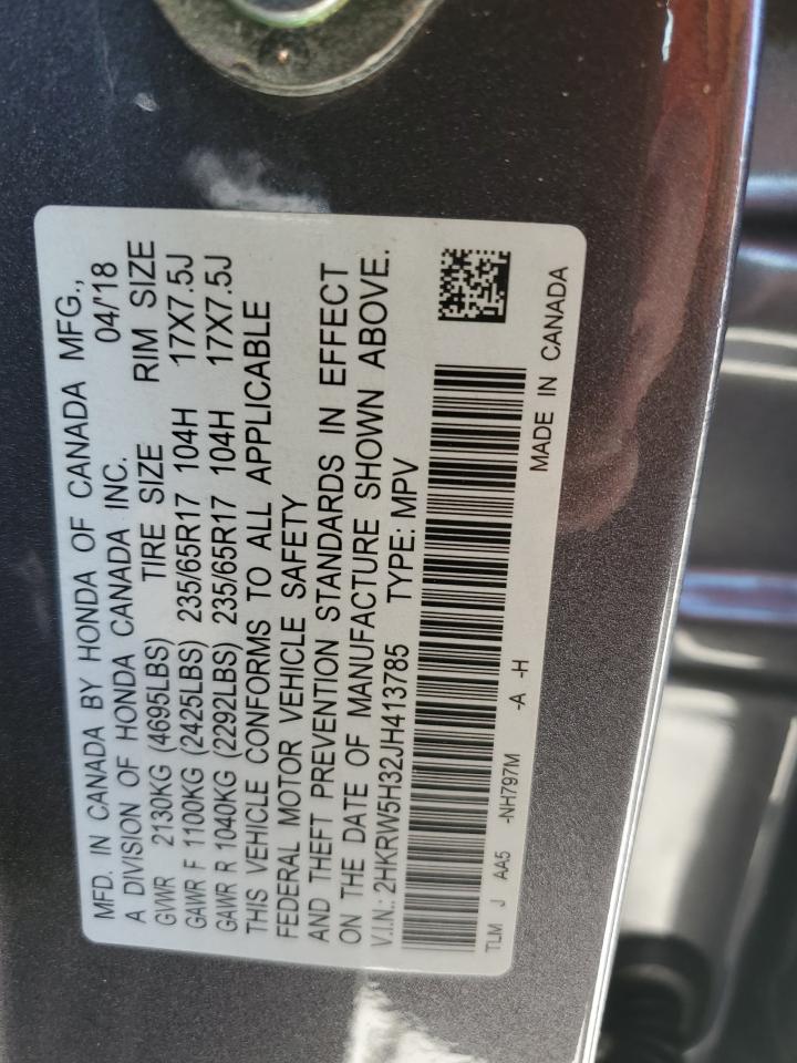 Photo 11 VIN: 2HKRW5H32JH413785 - HONDA CR-V 