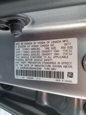 Photo 13 VIN: 2HKRW5H35HH403049 - HONDA CRV 