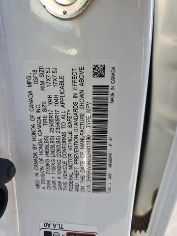 Photo 12 VIN: 2HKRW5H35JH411190 - HONDA CR-V LX 