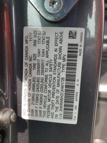 Photo 9 VIN: 2HKRW5H37JH401728 - HONDA CR-V LX 