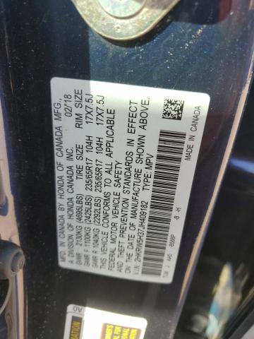 Photo 12 VIN: 2HKRW5H37JH409182 - HONDA CR-V LX 