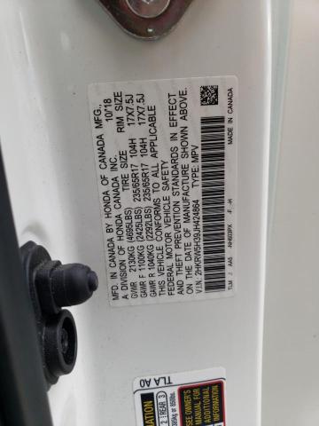 Photo 11 VIN: 2HKRW5H39JH424864 - HONDA CR-V LX 