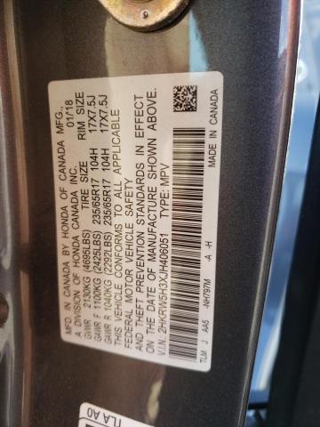 Photo 13 VIN: 2HKRW5H3XJH406051 - HONDA CR-V LX 