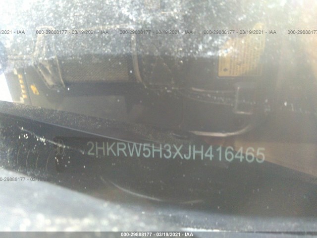 Photo 8 VIN: 2HKRW5H3XJH416465 - HONDA CR-V 