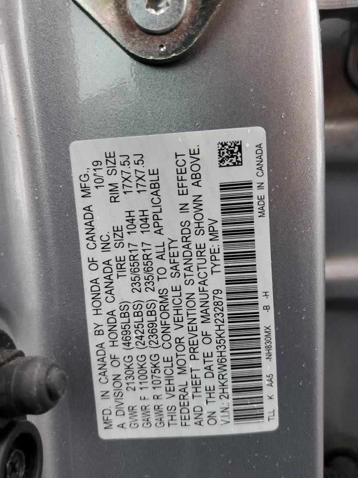 Photo 11 VIN: 2HKRW6H35KH232879 - HONDA CR-V 