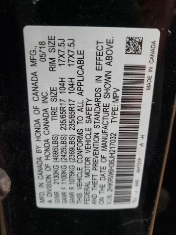 Photo 12 VIN: 2HKRW6H36JH217032 - HONDA CRV 