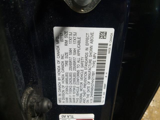 Photo 9 VIN: 2HKRW6H37HH217891 - HONDA CR-V LX 