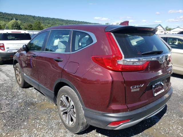 Photo 2 VIN: 2HKRW6H38JH206159 - HONDA CR-V LX 