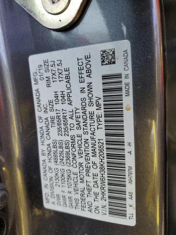 Photo 13 VIN: 2HKRW6H38KH206521 - HONDA CRV 