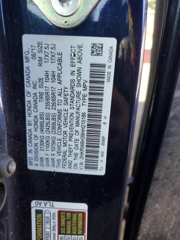 Photo 11 VIN: 2HKRW6H39HH215186 - HONDA CRV 