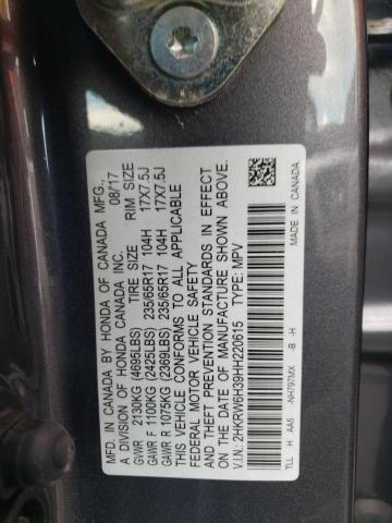 Photo 11 VIN: 2HKRW6H39HH220615 - HONDA CR-V LX 