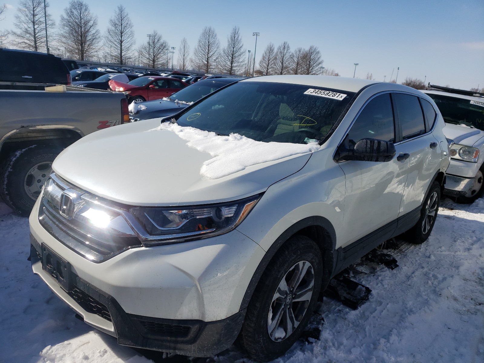 Photo 1 VIN: 2HKRW6H3XHH217027 - HONDA CR-V LX 