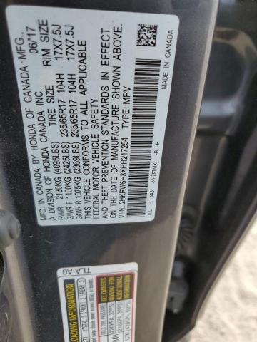 Photo 11 VIN: 2HKRW6H3XHH217254 - HONDA CRV 