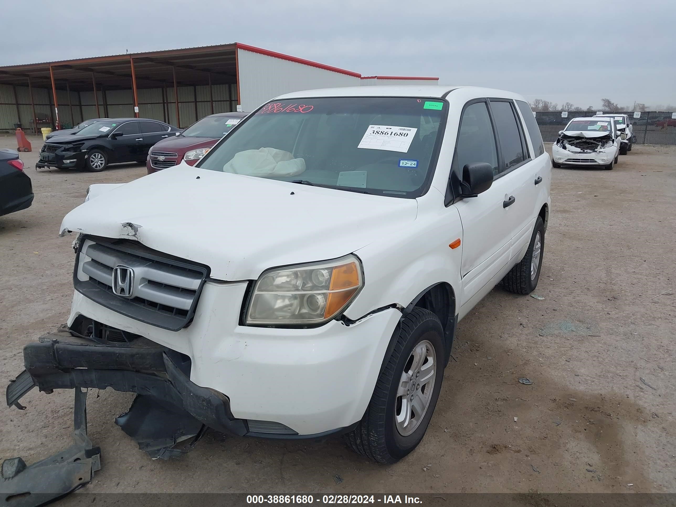 Photo 1 VIN: 2HKYF18116H563185 - HONDA PILOT 