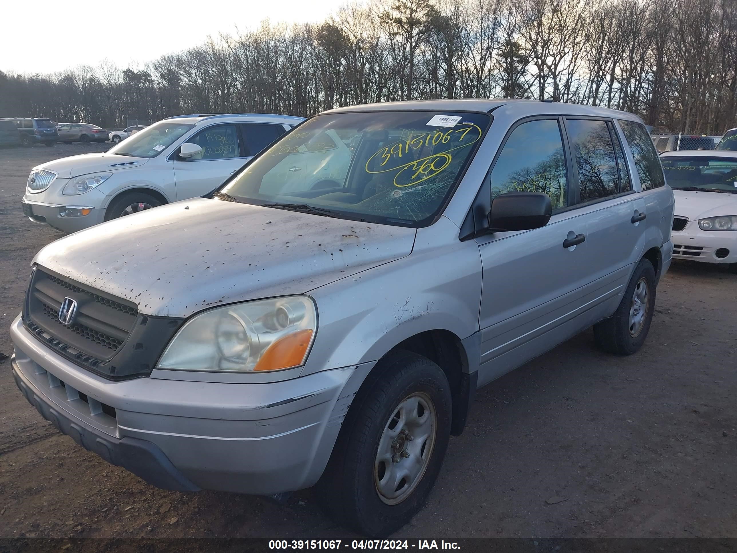 Photo 1 VIN: 2HKYF18134H622038 - HONDA PILOT 