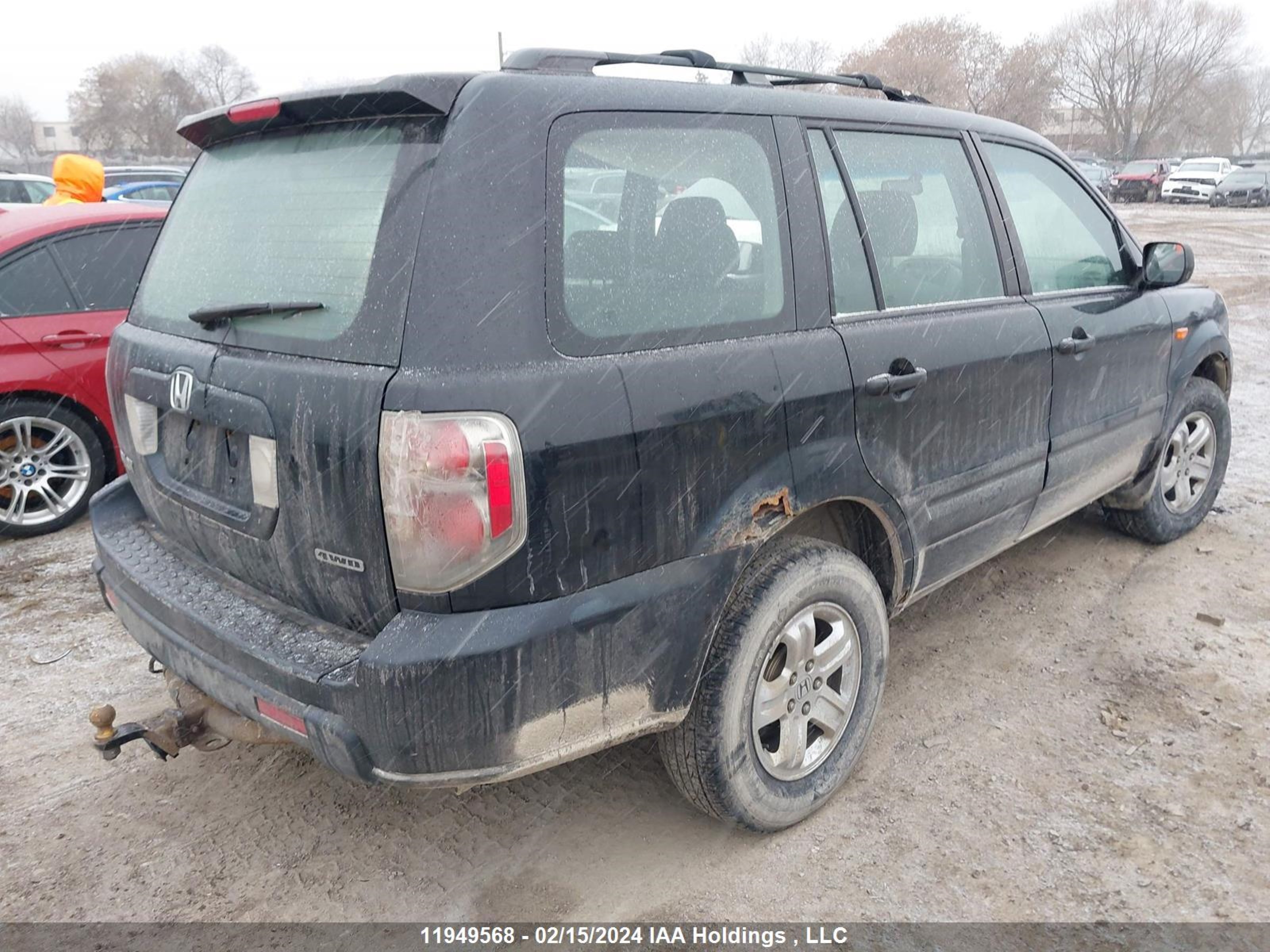 Photo 3 VIN: 2HKYF18196H004368 - HONDA PILOT 