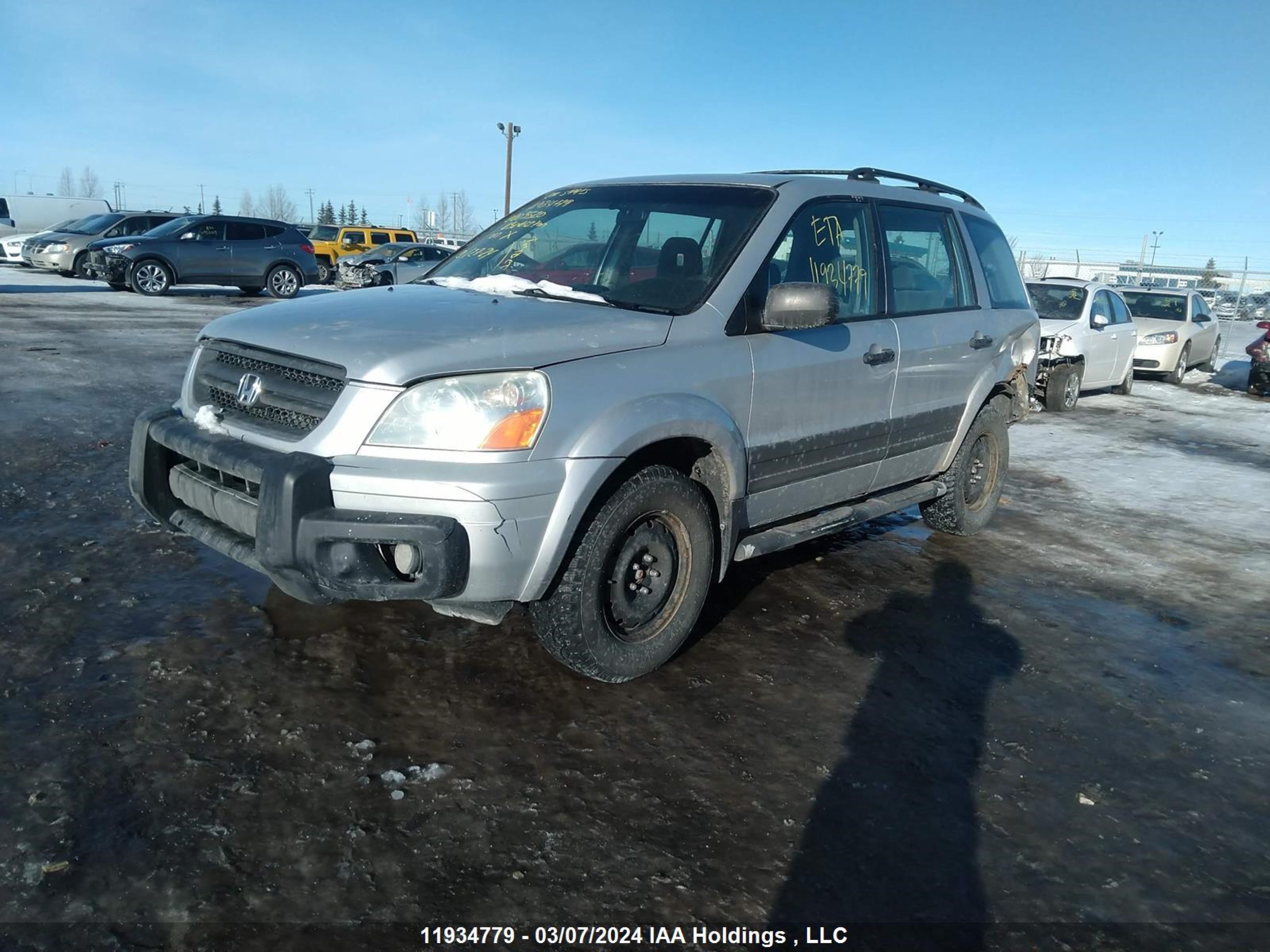 Photo 1 VIN: 2HKYF181X4H003520 - HONDA PILOT 