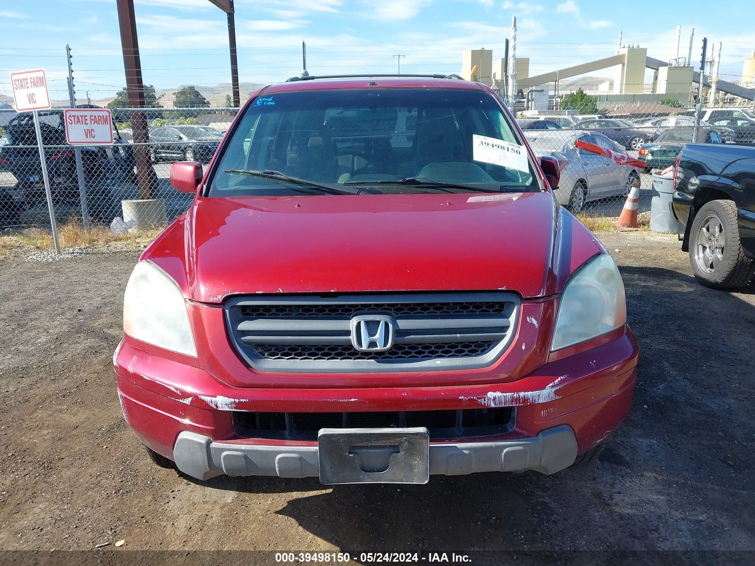 Photo 11 VIN: 2HKYF18403H525470 - HONDA PILOT 