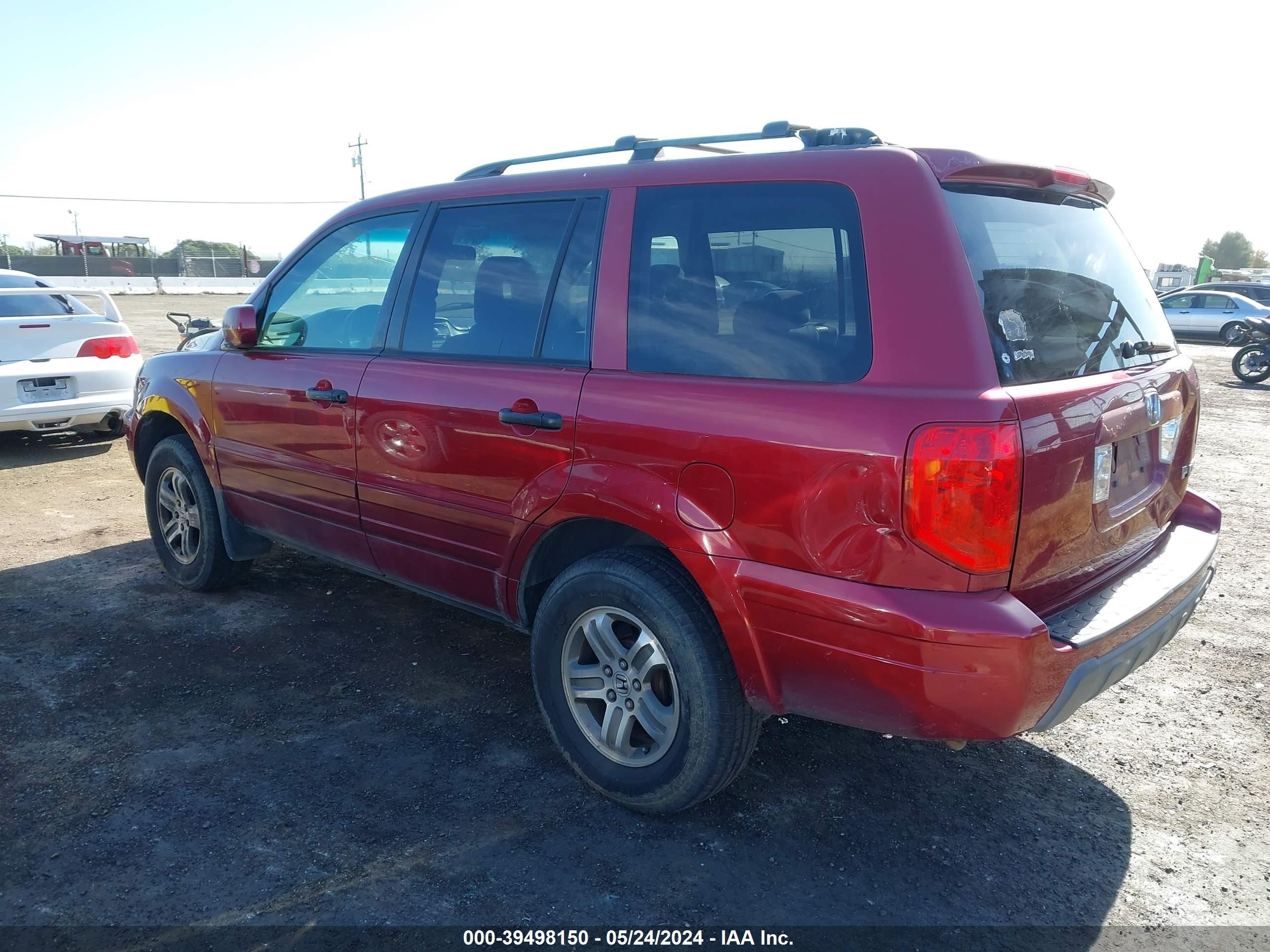 Photo 2 VIN: 2HKYF18403H525470 - HONDA PILOT 